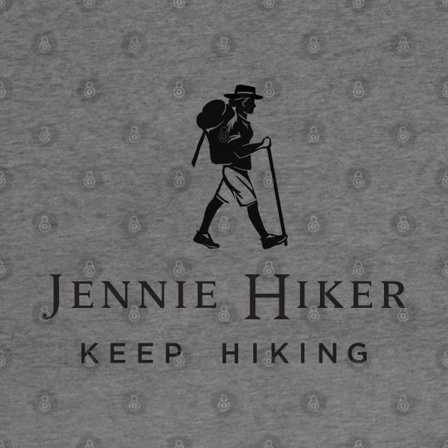 Johnnie walker hiking -Jennie Hiker Keep Hiking by Dashu